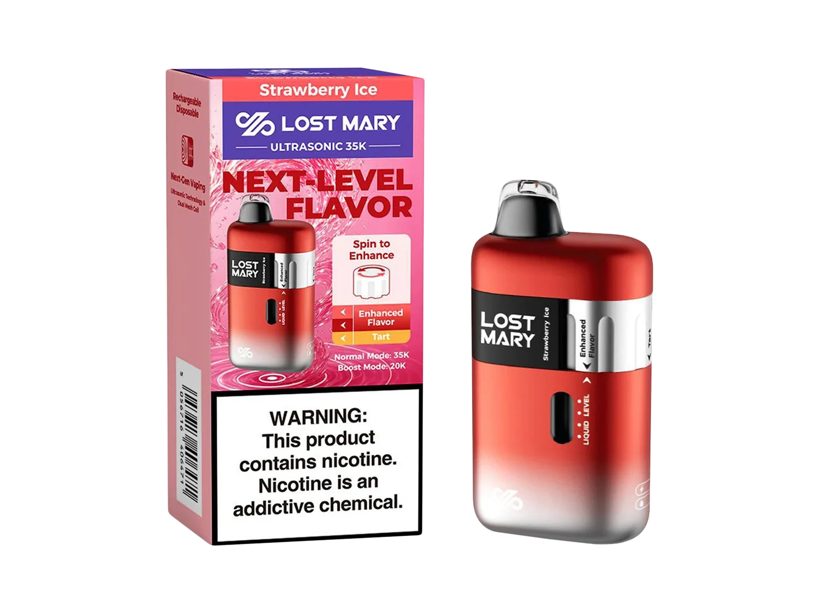 LOST MARY 35K STRAWBERRY ICE