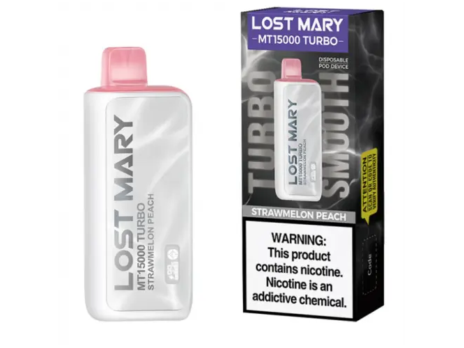 LOST MARY MT15000 TURBO STRAWMELON PEACH