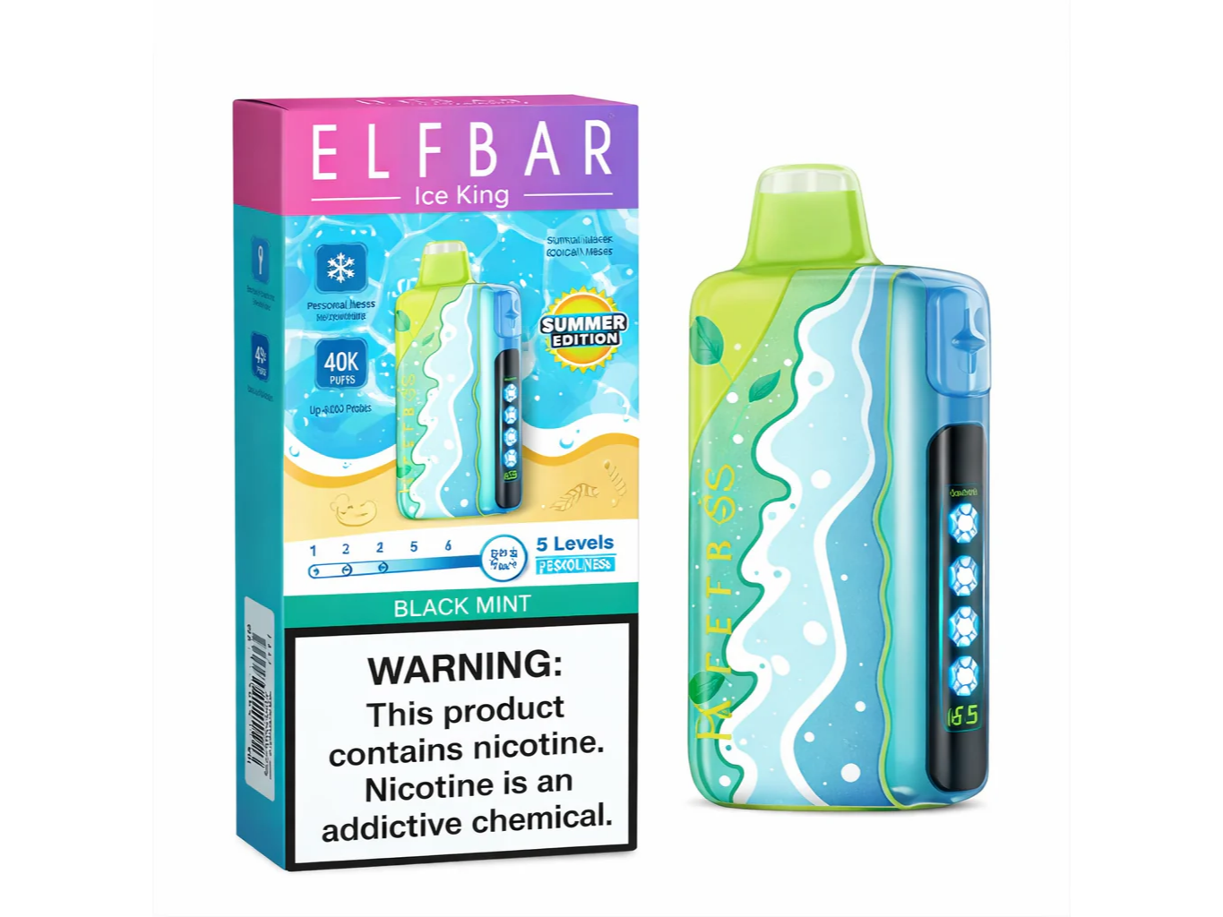 ELFBAR 40K BLACK MINT