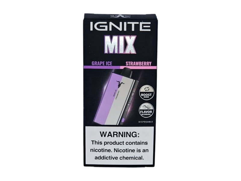 IGNITE MIX 40K GRAPE ICE/STRAWBERRY