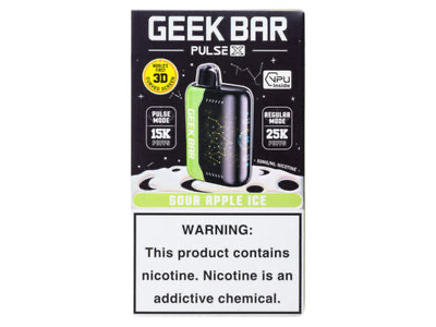 GEEK BAR 25K SOUR APPLE ICE