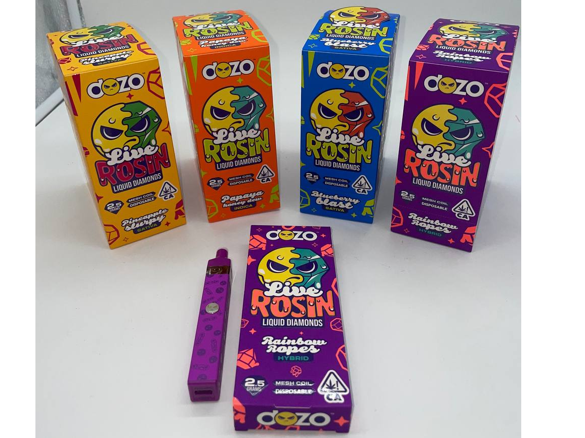 Dozo Live Rosin - THC Liquid Diamonds