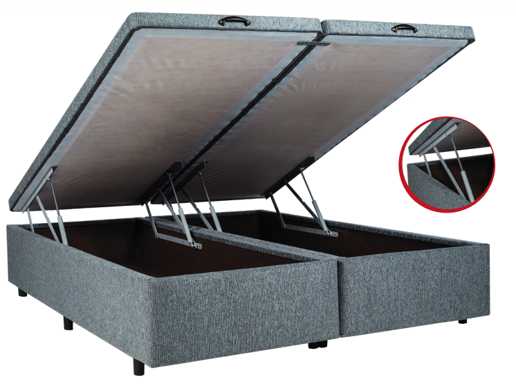 1x kit  sommier baulera bipartido (Queen o Super King)