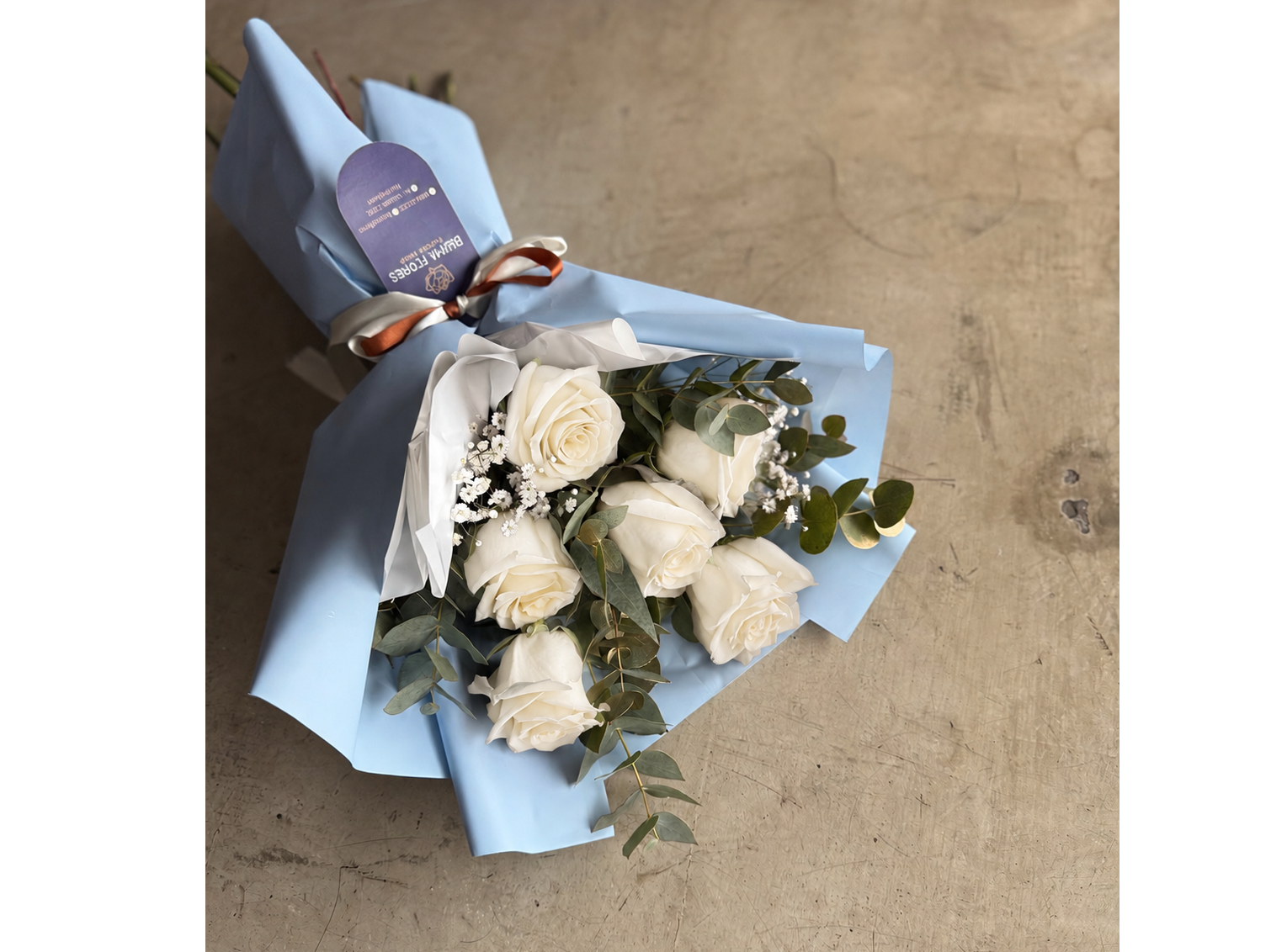 Amor incondicional 6 Rosas