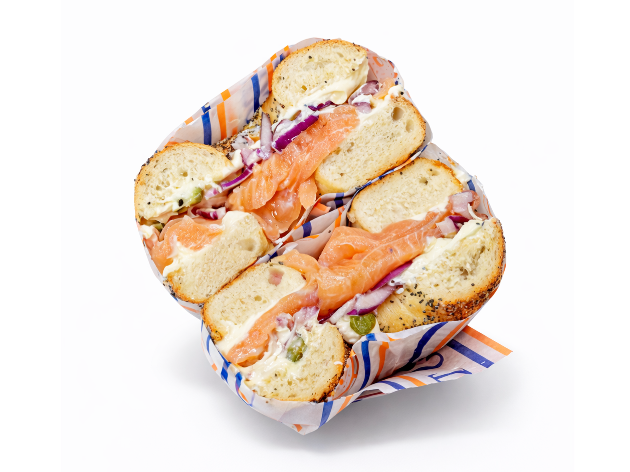 Salmon Bagel - New York Style