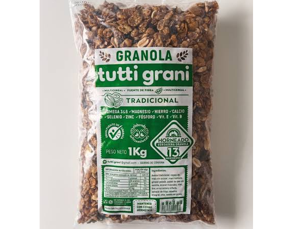 Granola Tradicional de gustitos saludables