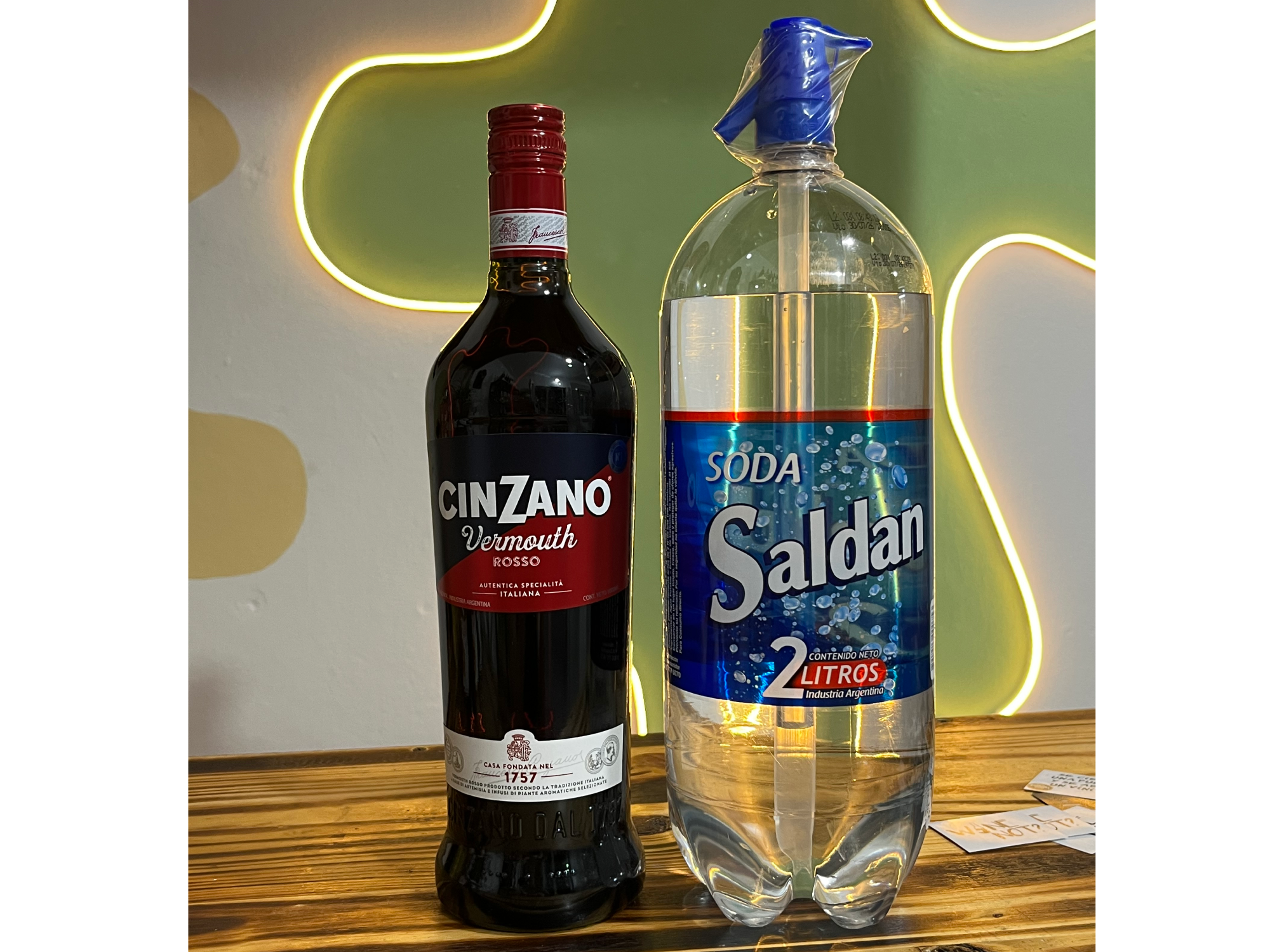 CINZANO + Soda 2lt
