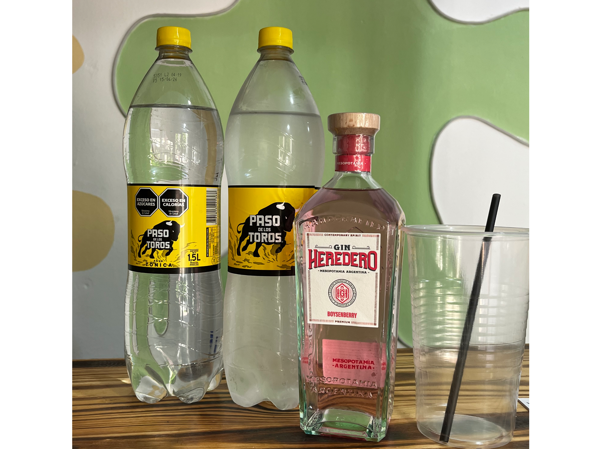 HEREDERO Boysenberry + 2 tónica Paso de los Toros