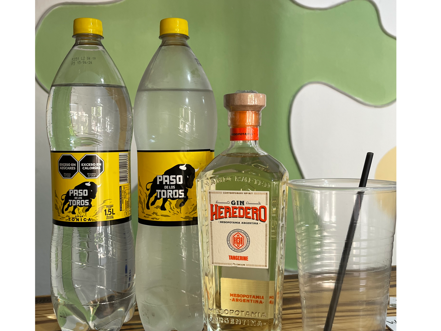 HEREDERO Tangerine + 2 tónica Paso de los Toros