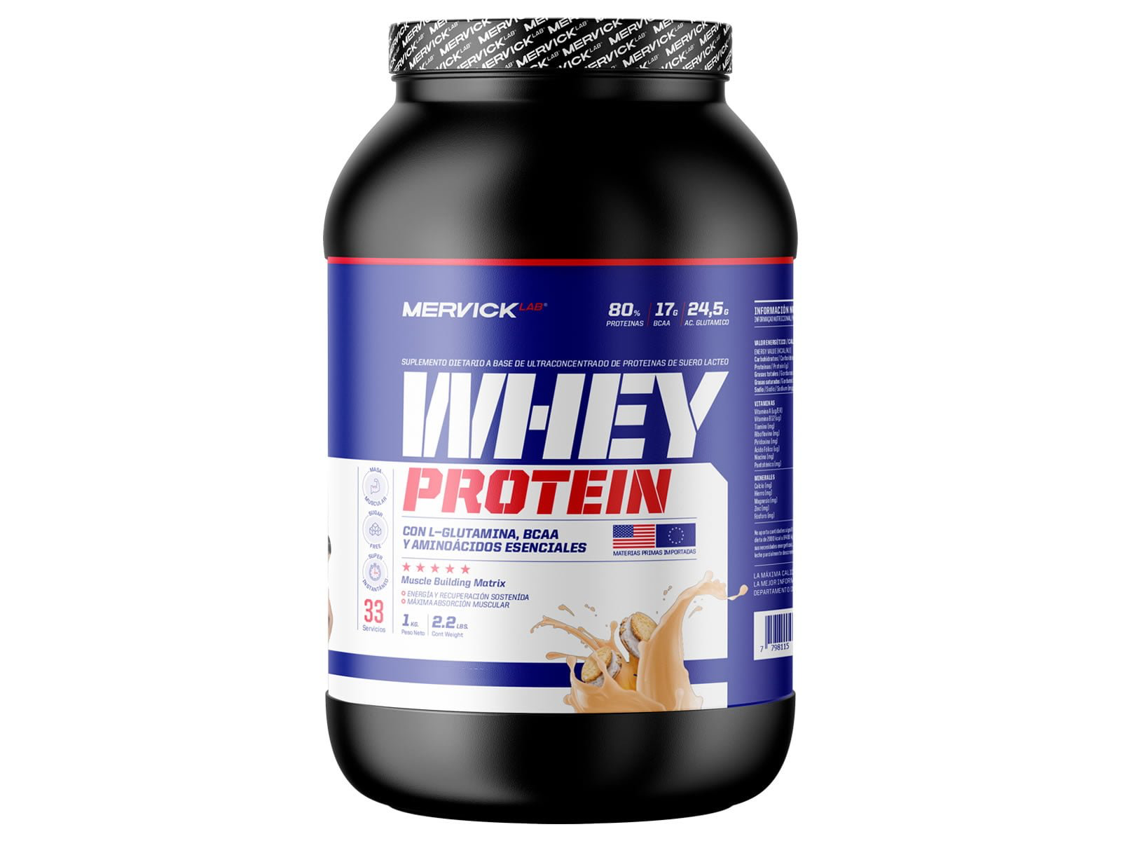 Mervick Whey Protein 1kg