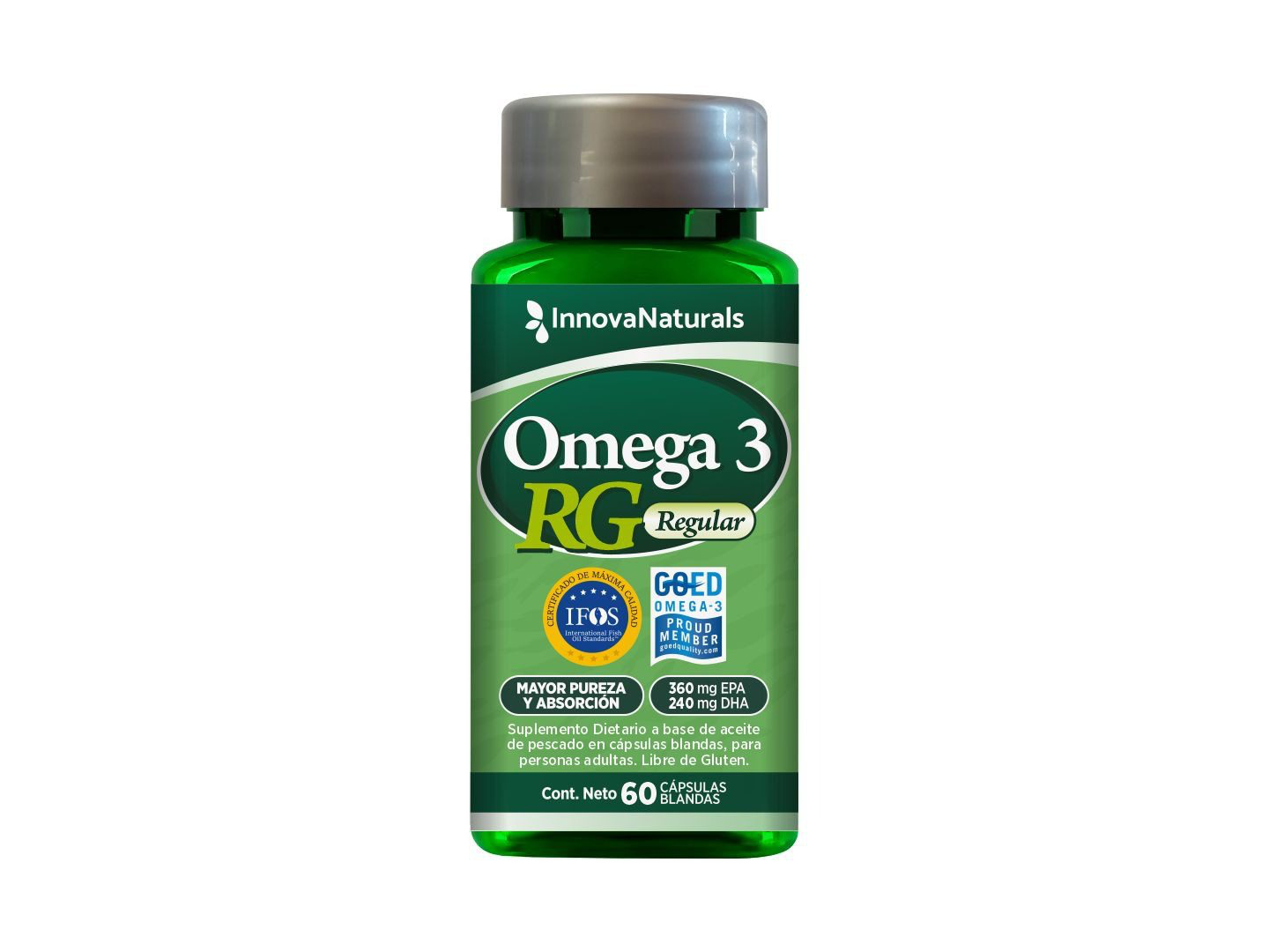 InnovaNaturals Omega 3 RG 60 caps IFOS