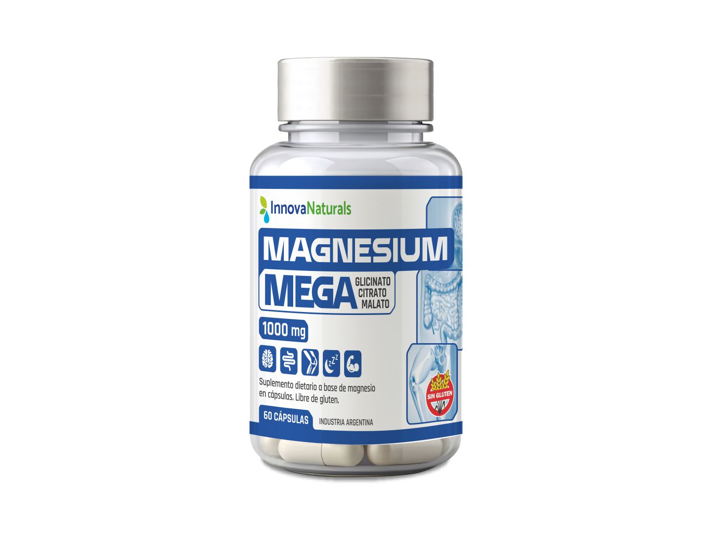InnovaNaturals Magnesio Mega 60caps