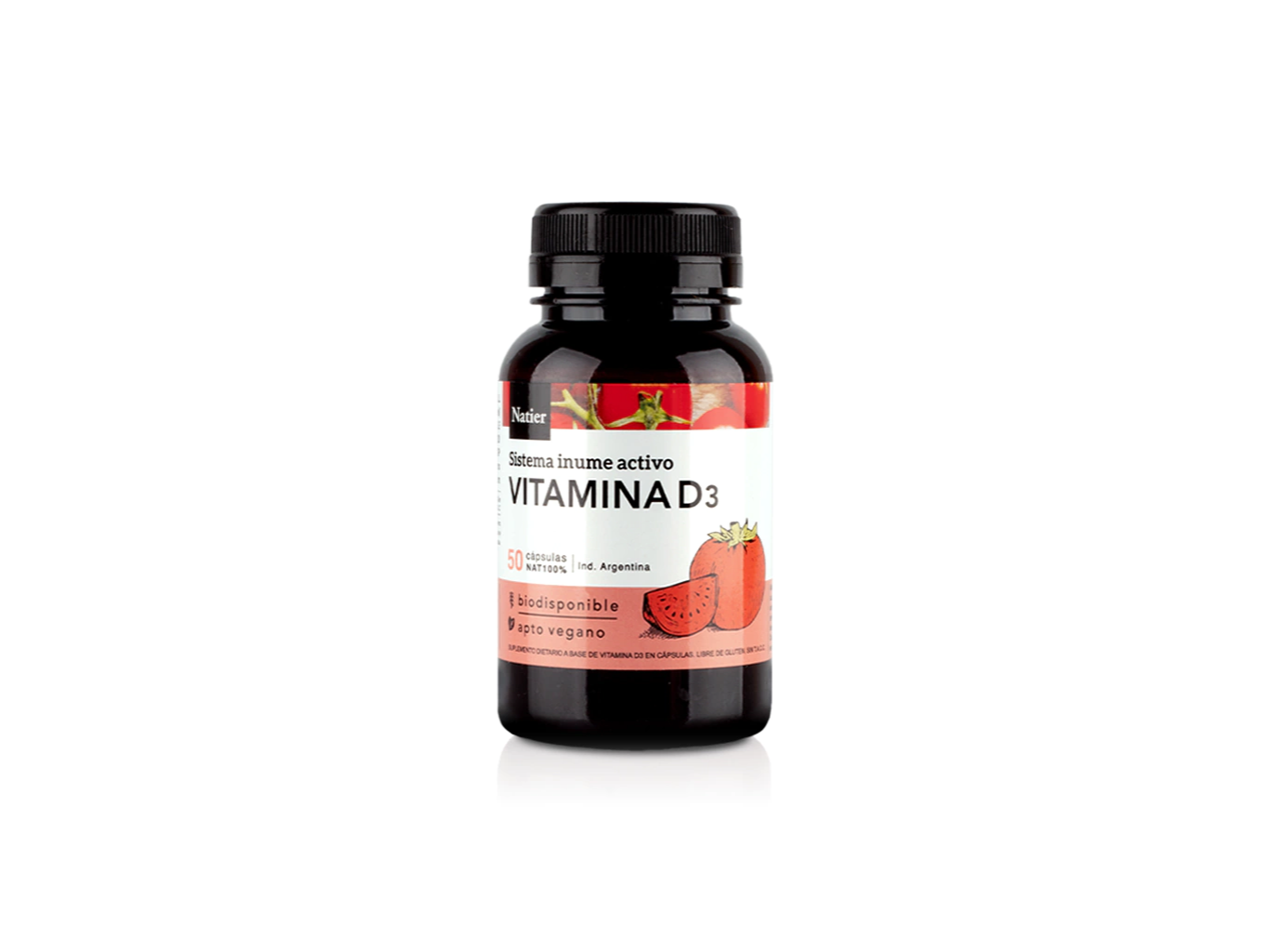 Natier Vitamina D3 50caps