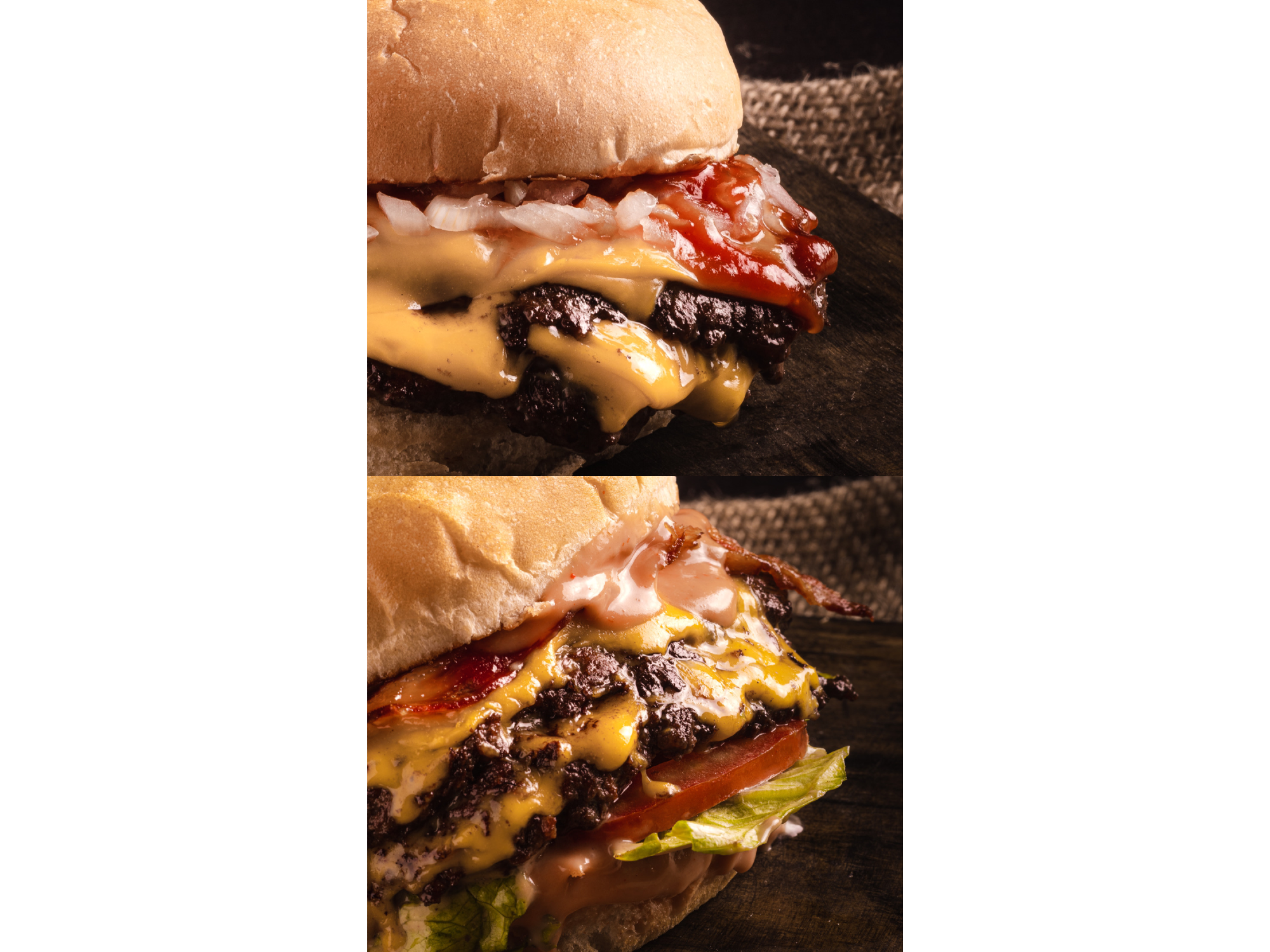 PROMO 3 TRIPLES + PAPAS + CHEDDAR