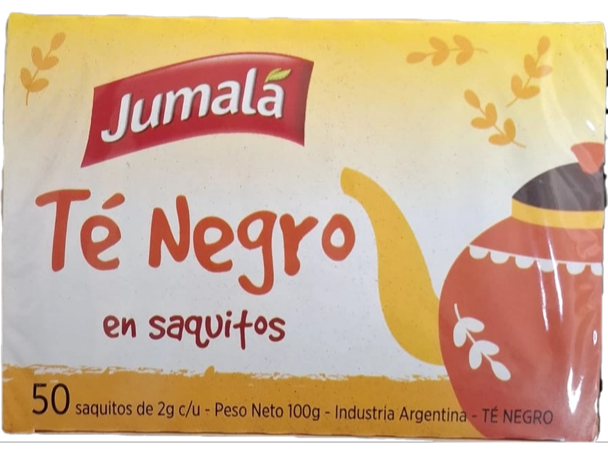 Te Negro 50 Saquitos