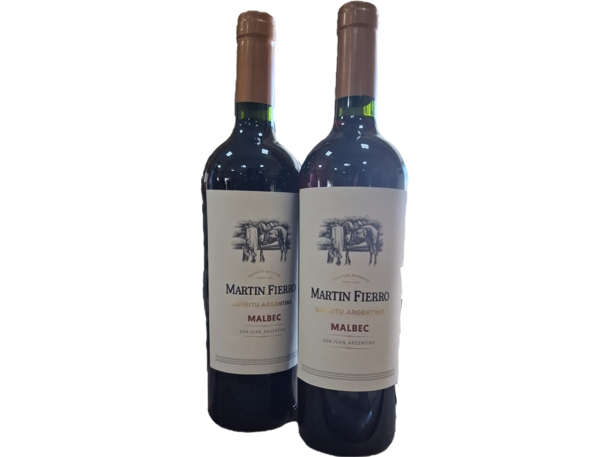 Martin Fierro Malbec Etiqueta Dorada OfX2 Un.