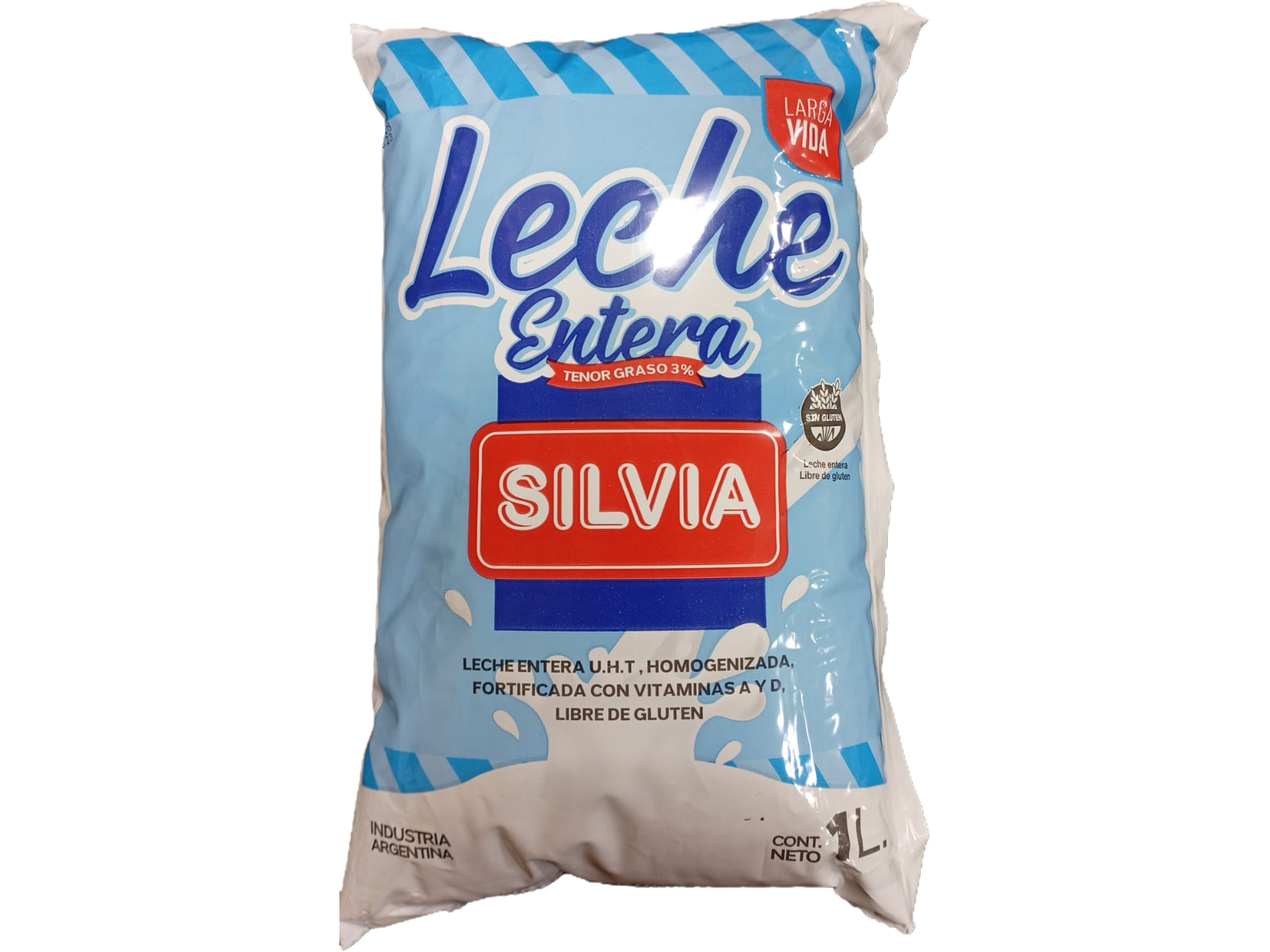 Leche Entera Silvia 1L