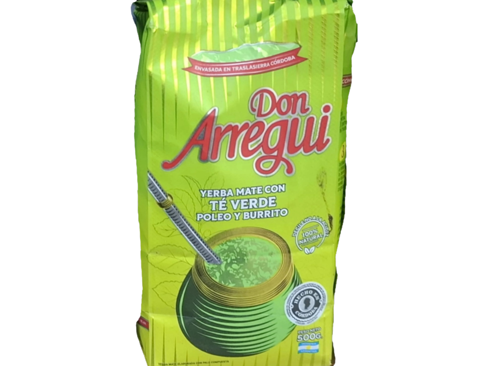 Yerba Te Verde Don Arregui 500G