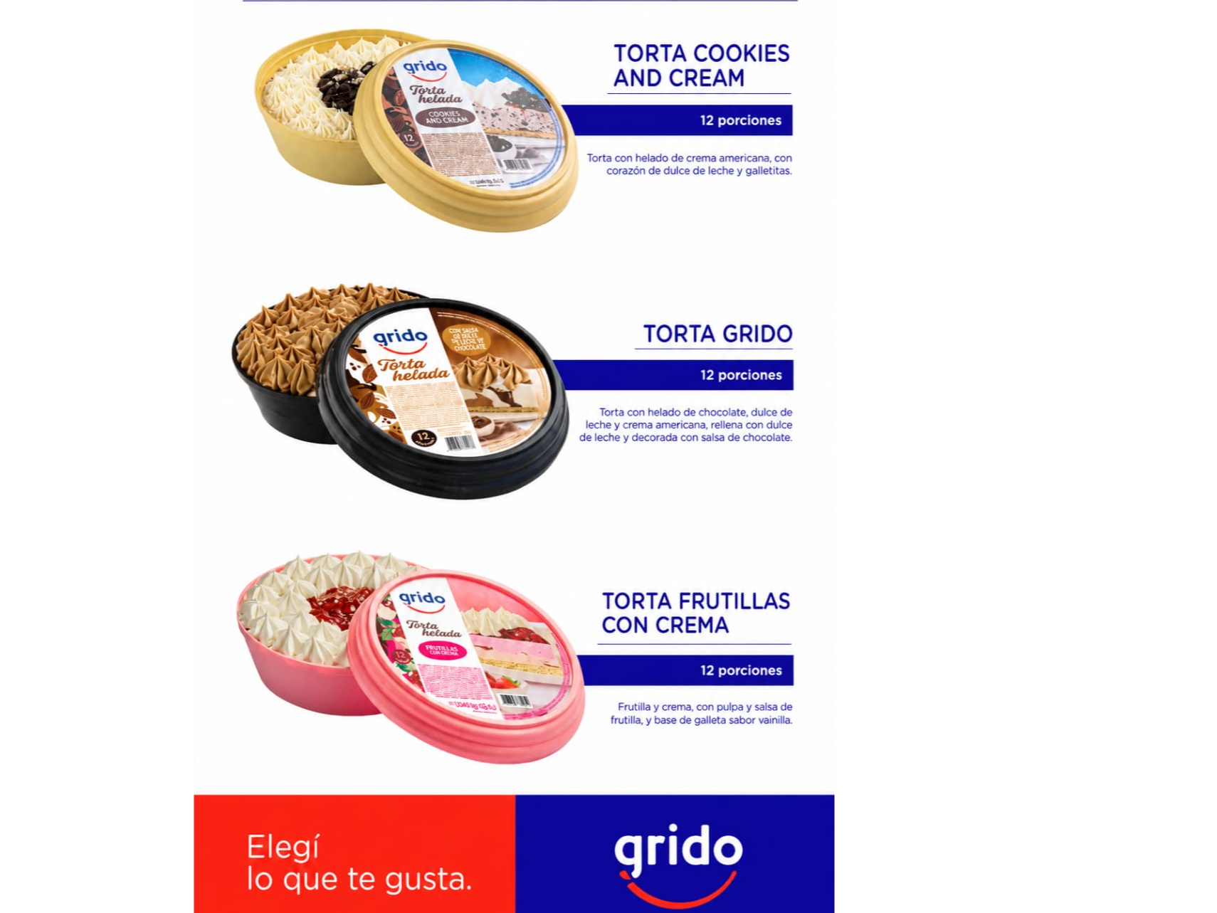 Torta  GRIDO
