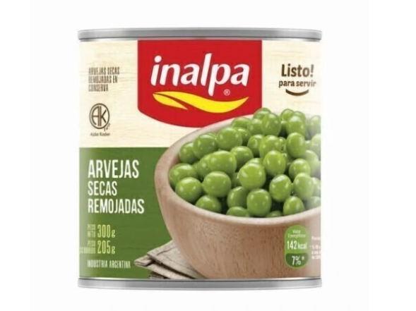 Arvejas x 300g