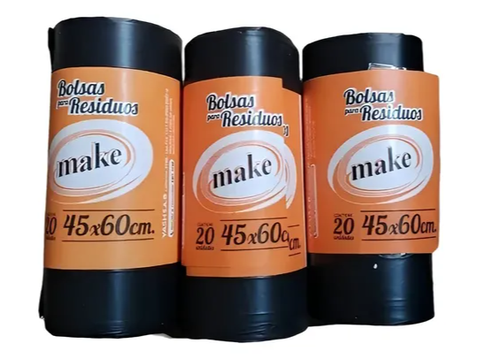 Bolsa Plegable 45x60 Make