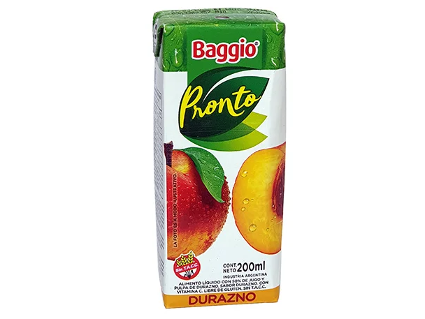 Baggio Durazno x 200 ml