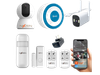 Kit Alarma Inalambrica Wifi App Tuya Pir Magneticos Control Remoto Sirena Camara Wifi Int Ext