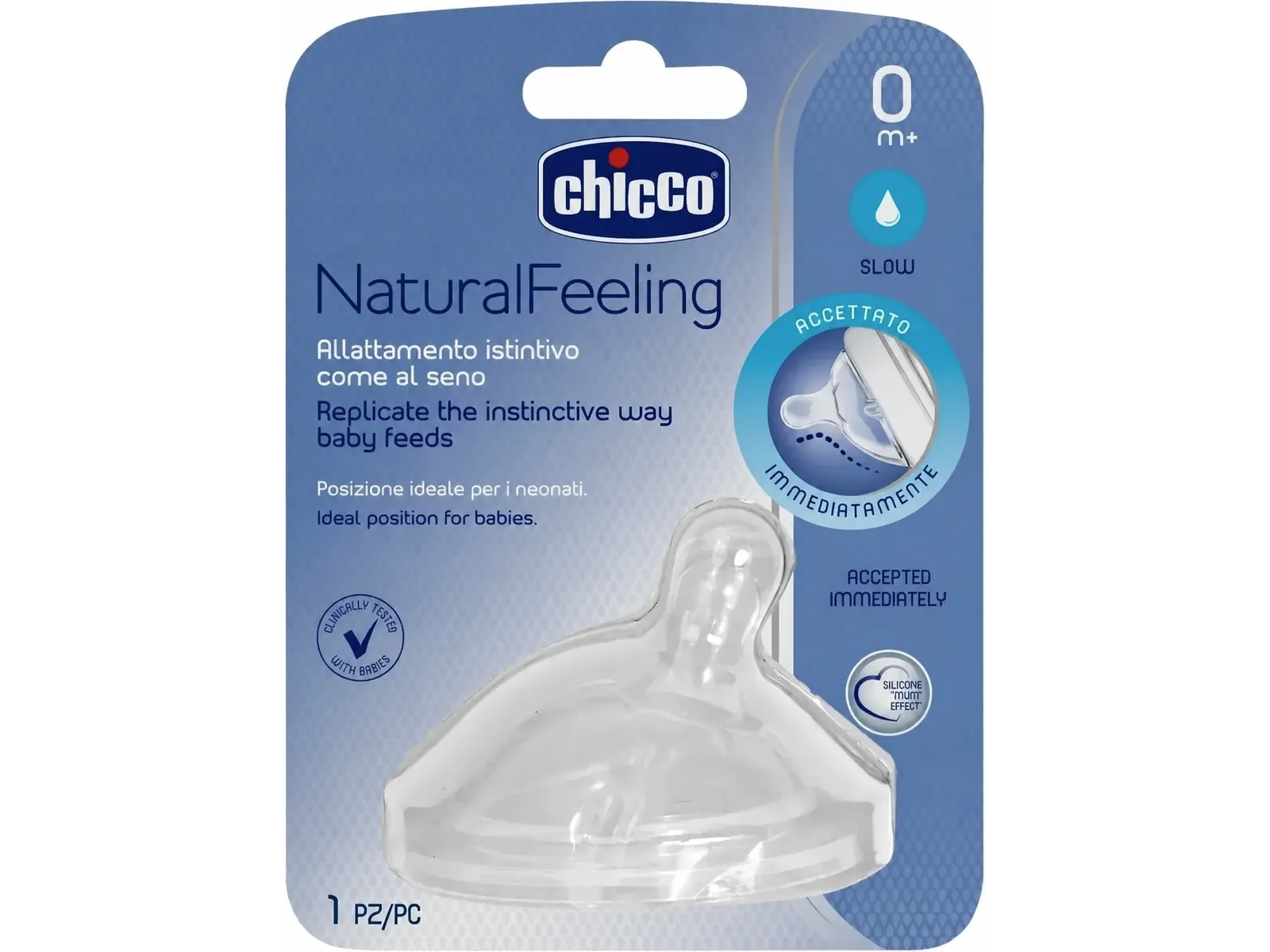 Tetina Natural Feeling 0m+ Chicco