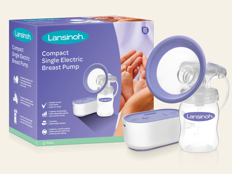 Extractor eléctrico compacto Lansinoh