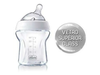Mamadera 0m+ Natural Feeling Vetro Glass - vidrio - 150ml