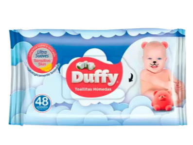 Duffy toallitas húmedas 48