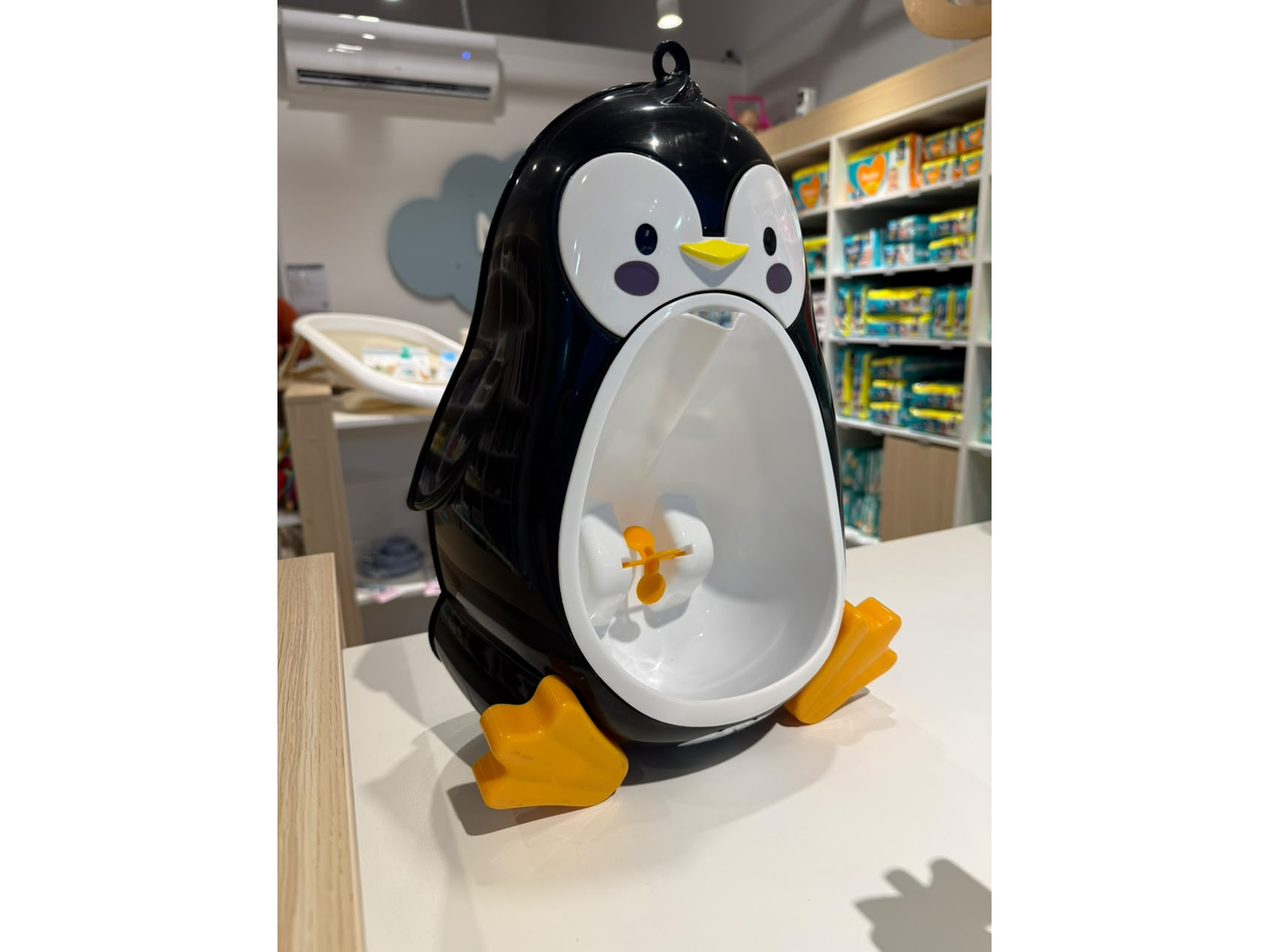 Urinal penguin