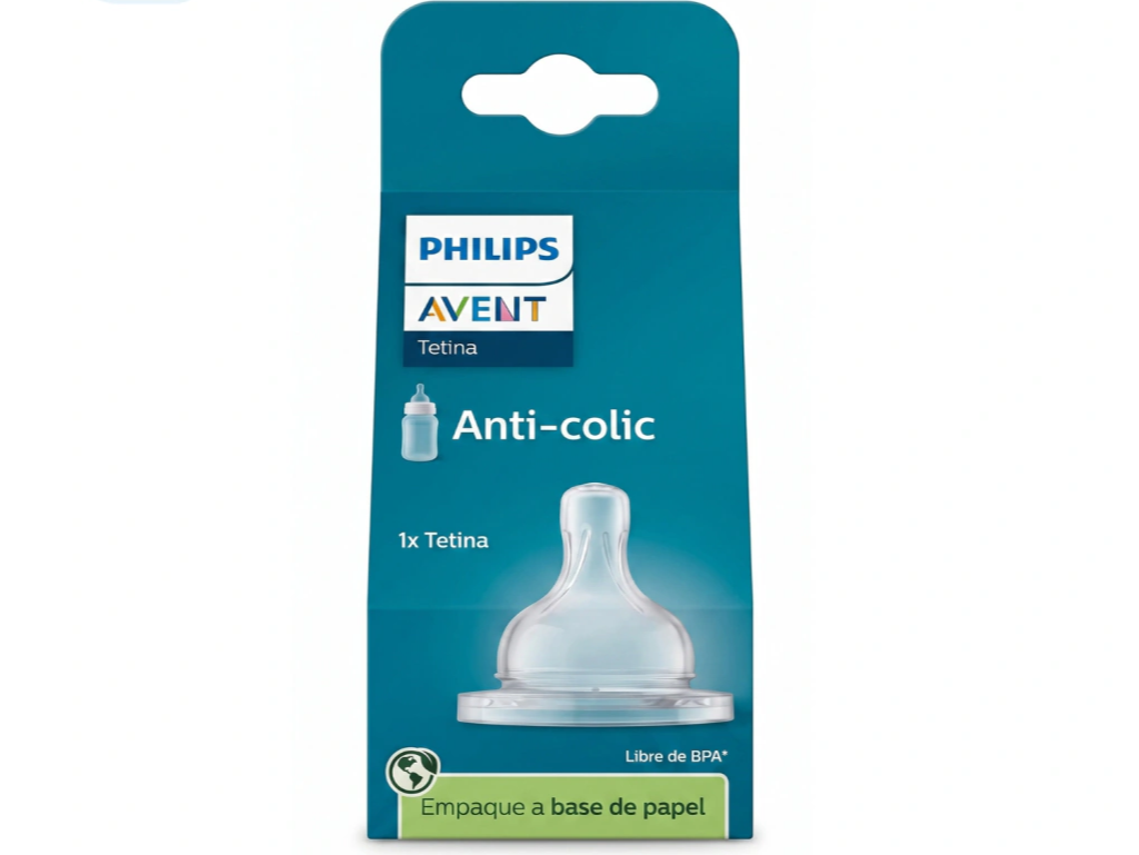Tetina anti-colic 6m+ Philips Avent  x 2