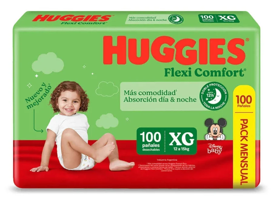 Huggies Flexi comfort XG 100