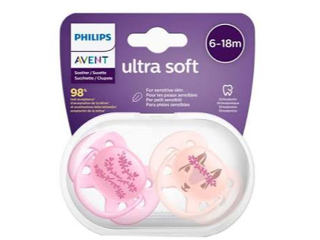 Chupetes ultra soft 6 - 18 Philips Avent