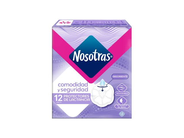 Nosotras protectores de lactancia 12u