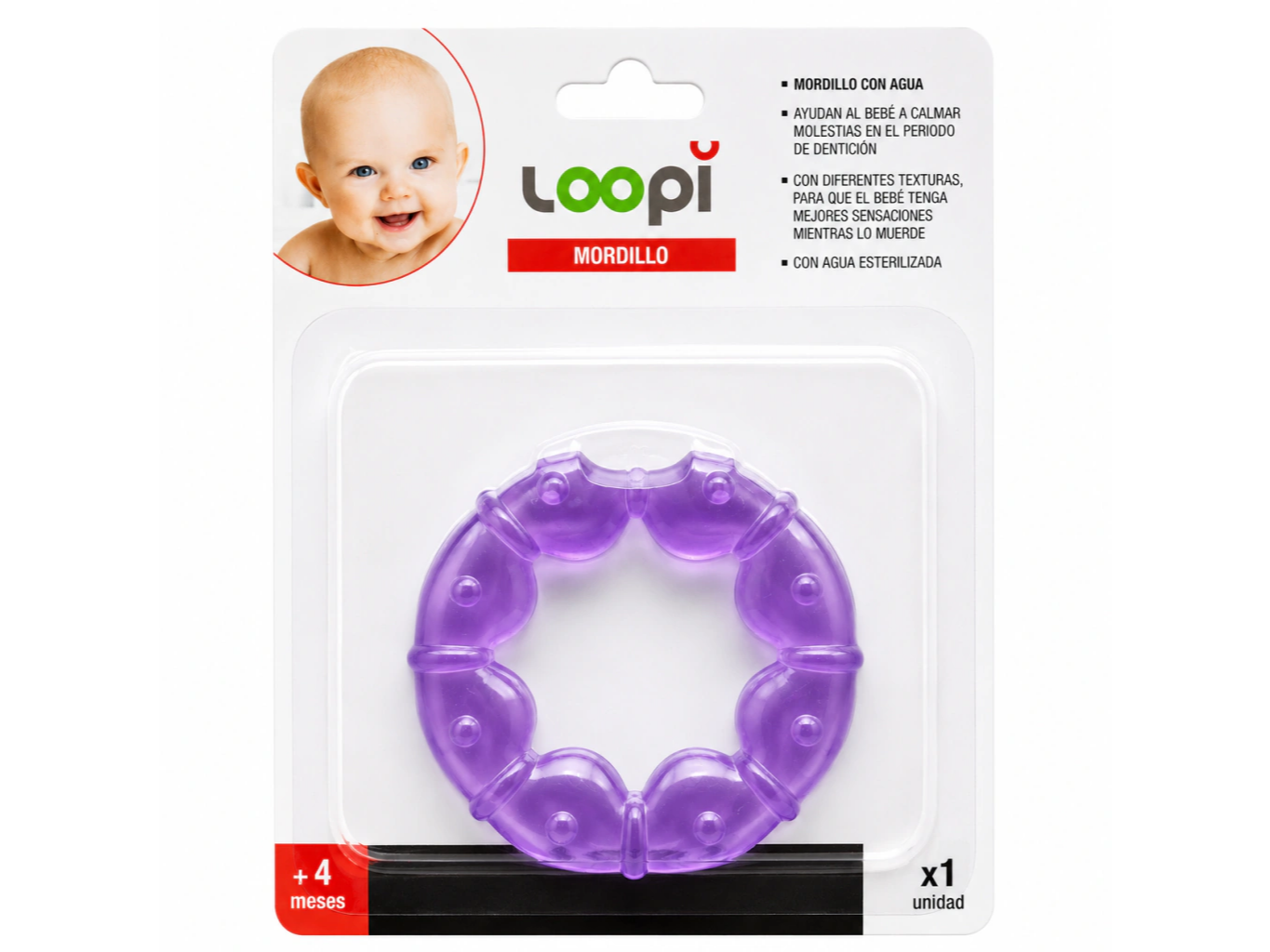 Mordillo Loopi con agua +4m
