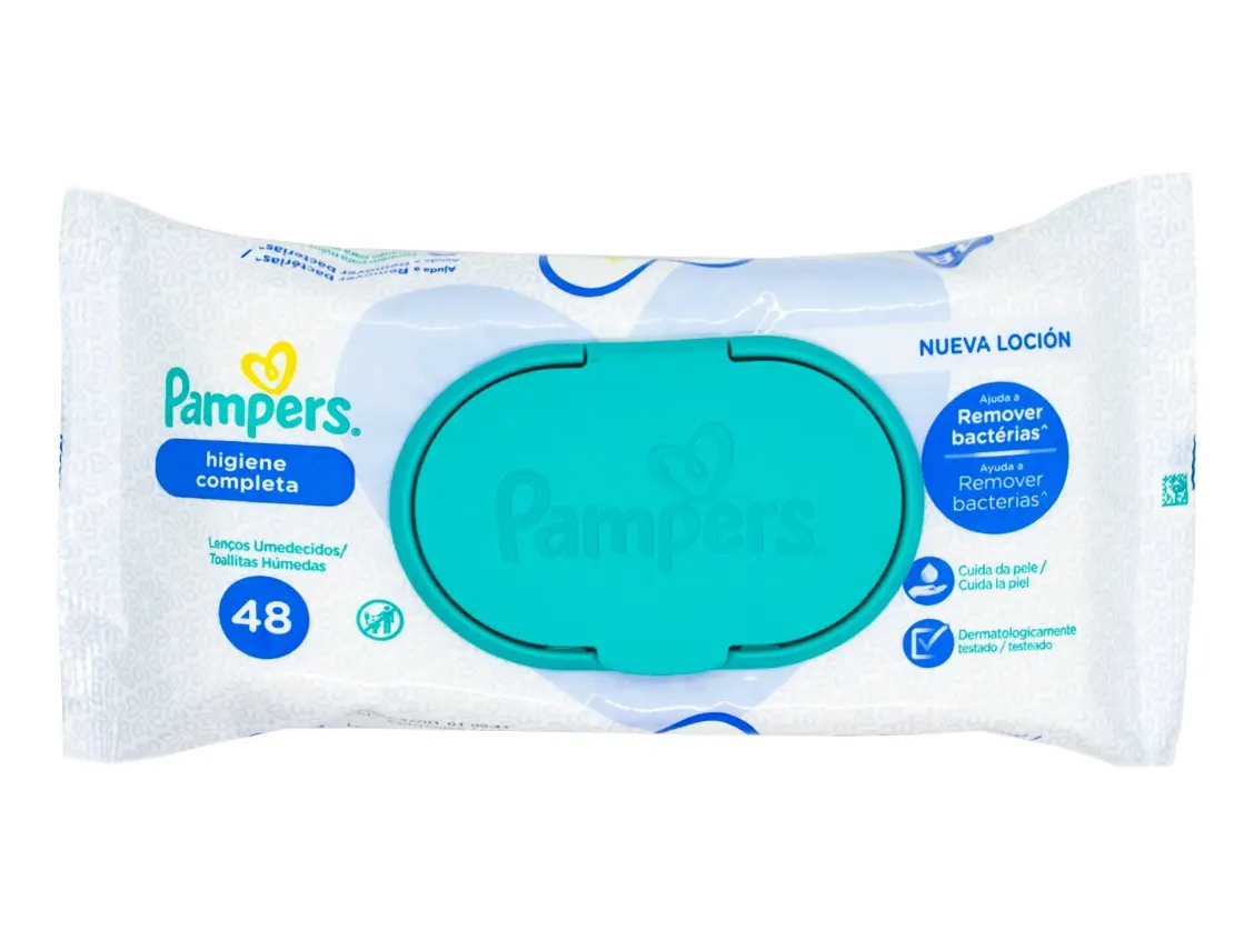 Pampers toallitas húmedas higiene completa 48 u