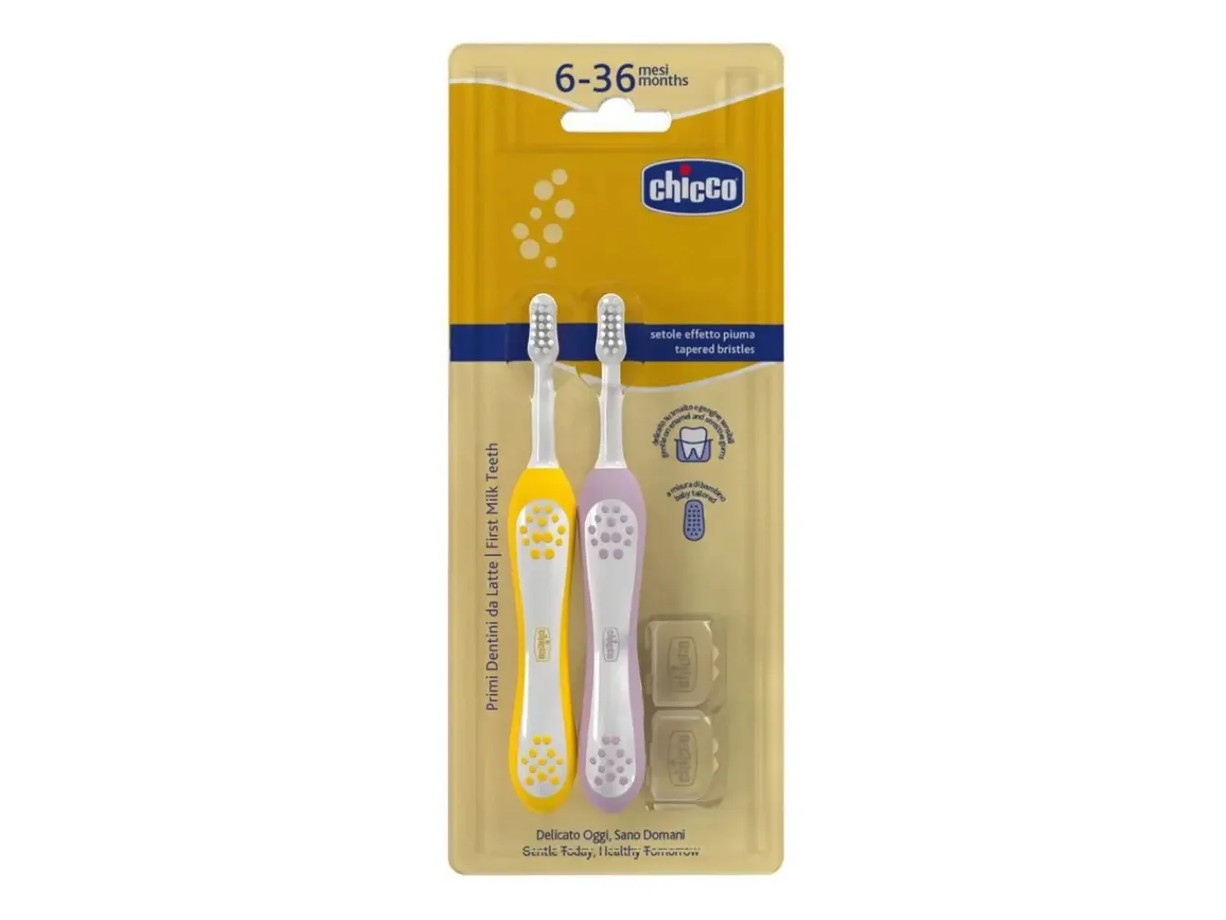 Cepillo Chicco 6-36m x 2