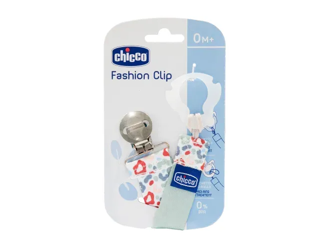 Sujeta chupete Chicco 0m+ Fashion clip