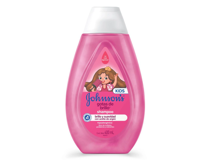 Johnson's shampoo gotas de brillo 400 ml