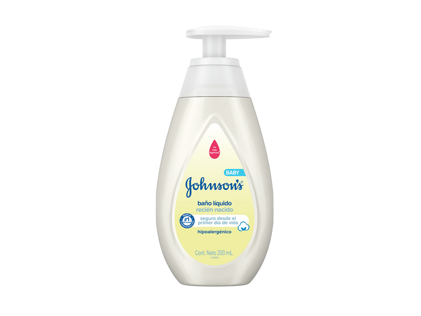 Johnson's baby baño liquido RN 200ml
