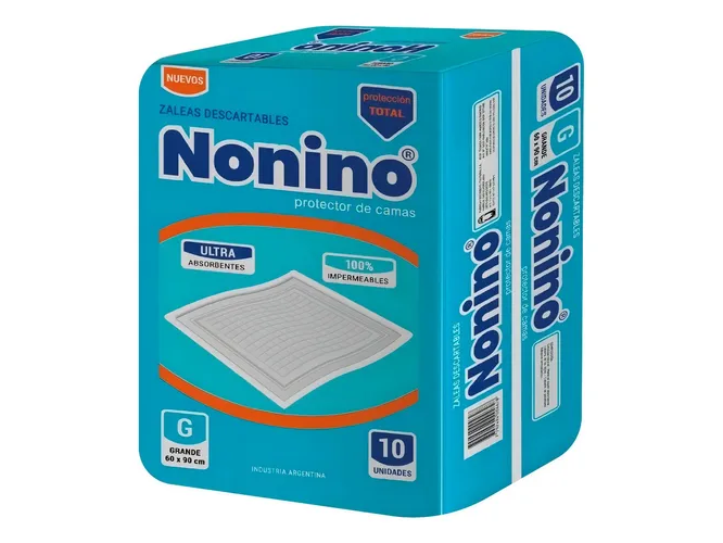 Nonino zaleas descartables G 10