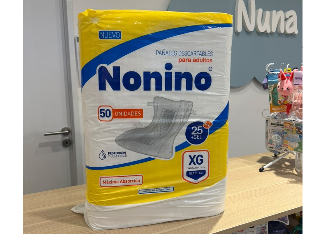 Nonino pañales descartables XG 50
