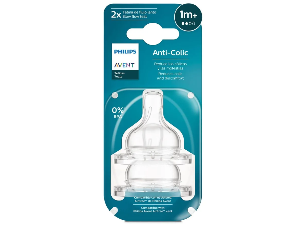 Tetina anti-colic 1m+ Philips Avent
