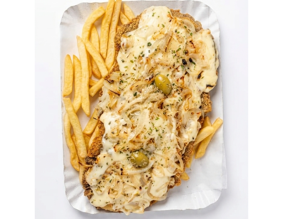Milanesa fugazzeta