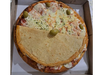 Pizza Muzzarella + 4 porciones de faina