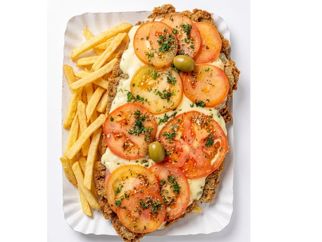 Milanesa Napolitana de Pizzeria Rotiseria ROSA NEGRA