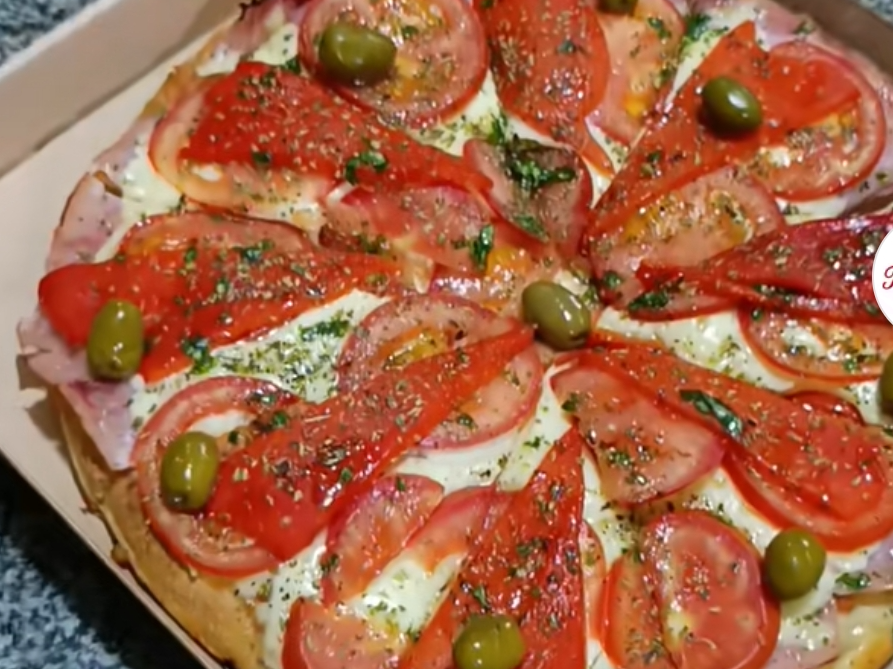 Especial Napolitana con jamón y morron