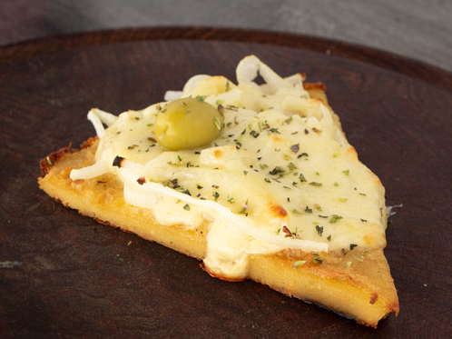 Porción de Fainá a la figazzeta